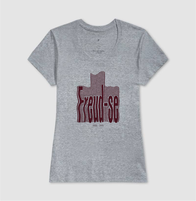 Camiseta Psicanálise "Freud-se" | Sigmund Freud & Op-Art Streetwear