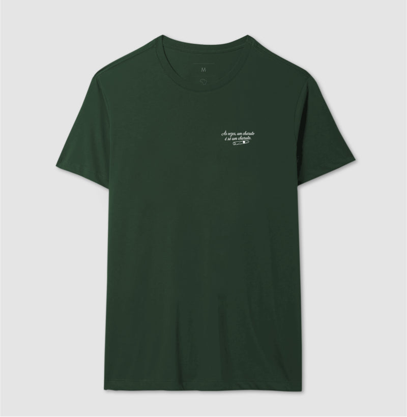 Camiseta Psicanálise Freud - Um Charuto é Só Um Charuto | Minimalista