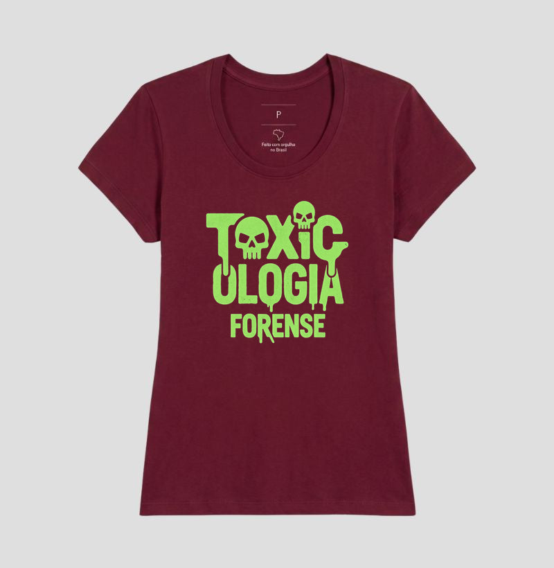Camiseta Toxicologia Forense | O Veneno Está na Dose (Acid Style)