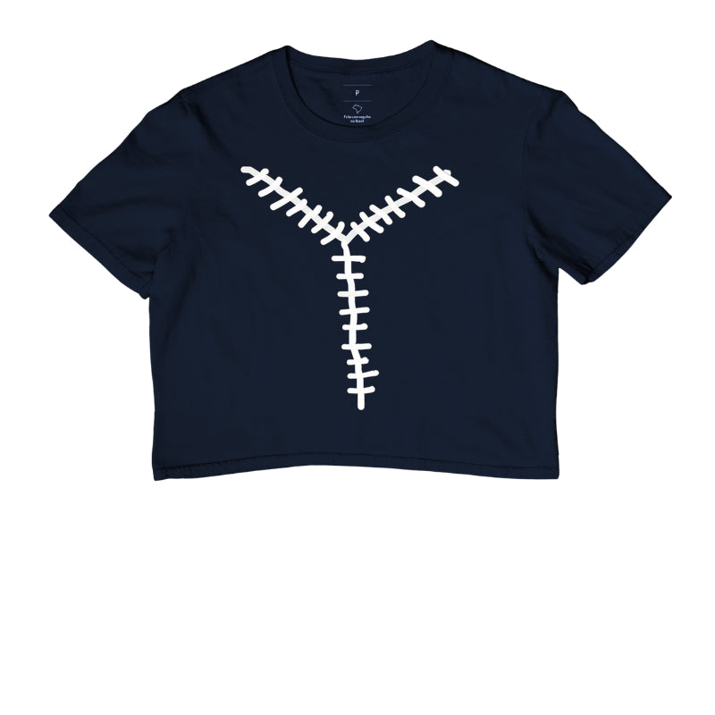 Camiseta Cropped Forense - A Incisão em Y (Medicina Legal) | Minimalista Dark
