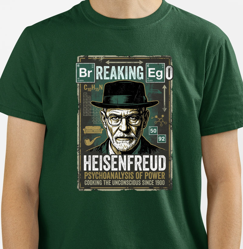 Camiseta Breaking Ego (Heisenfreud) | Cultura Pop