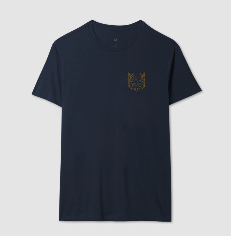 Camiseta Humanismo Carl Rogers - Tornar-se Pessoa | Minimalista Pocket Print