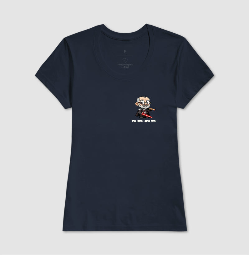 Camiseta Psicanálise Freud Vader - Eu Sou Seu Pai | Pocket Print