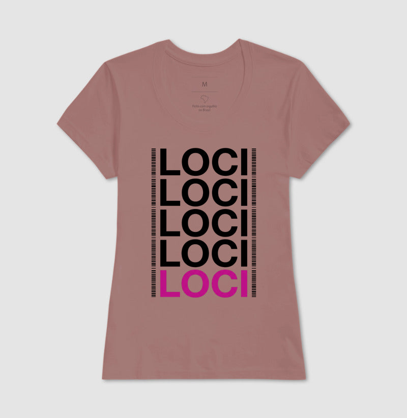 Camiseta Genética Forense "LOCI" | O Painel do DNA & Identificação Humana