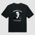 Camiseta Oversized Psicanalítica Carl Jung - Forever Jung (Complexes) | Retrô Noir