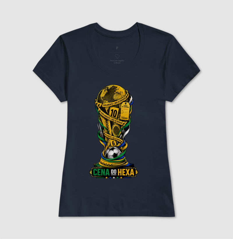 Camiseta Perícia Especial Copa "Cena do Hexa" | A Investigação do Título