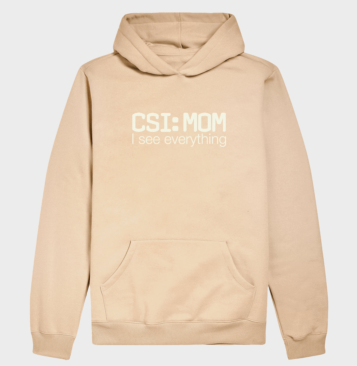 Hoodie Moletom Maternidade Forense - CSI: Mom | Minimalista