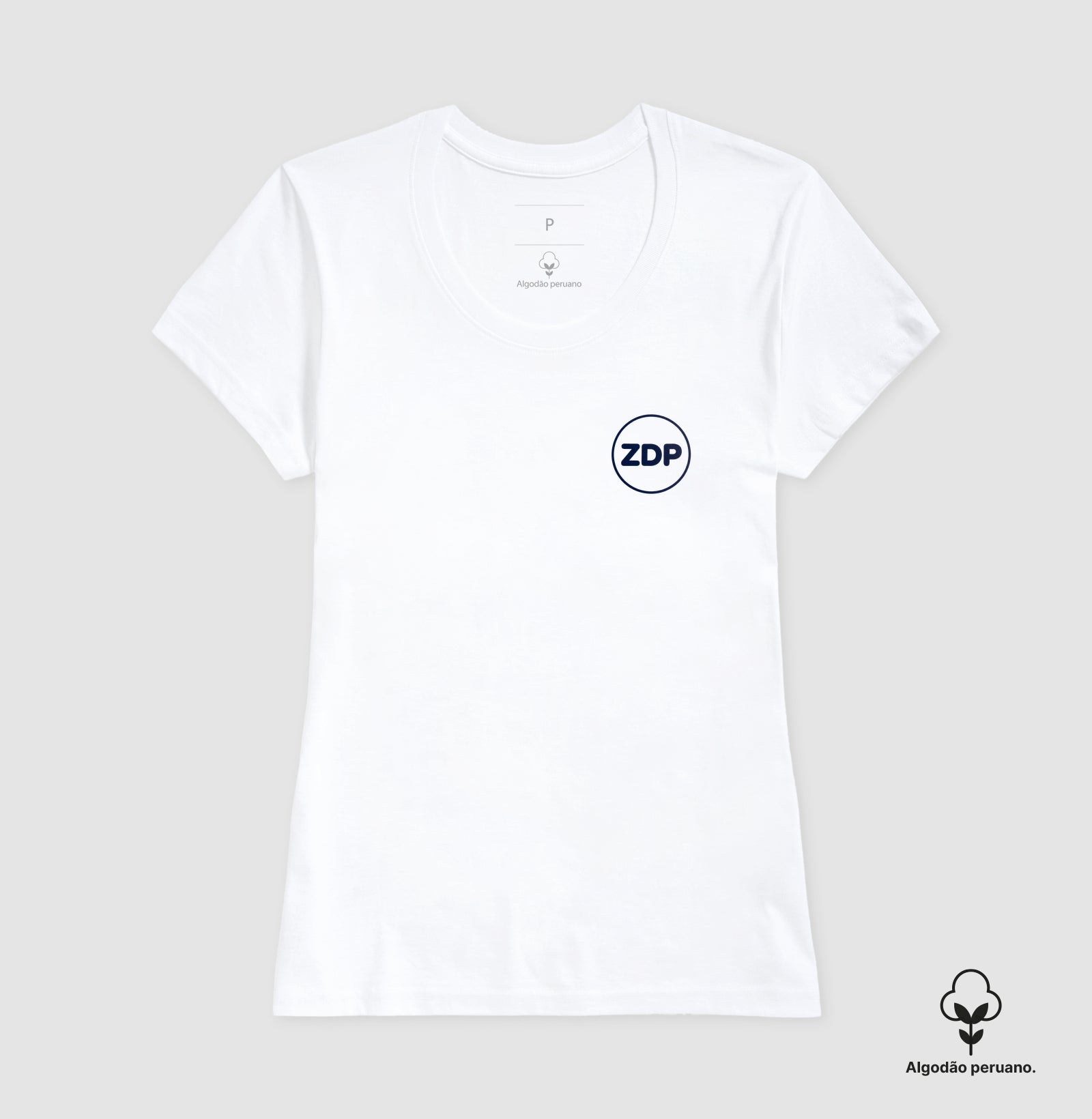 Camiseta Algodão Peruano Psicologia Lev Vygotsky - ZDP (Zona de Desenvolvimento Proximal) | Minimalista