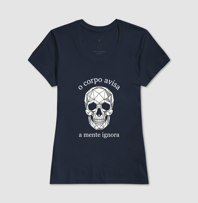 Camiseta Medicina Legal "O Corpo Avisa" | A Verdade Anatômica