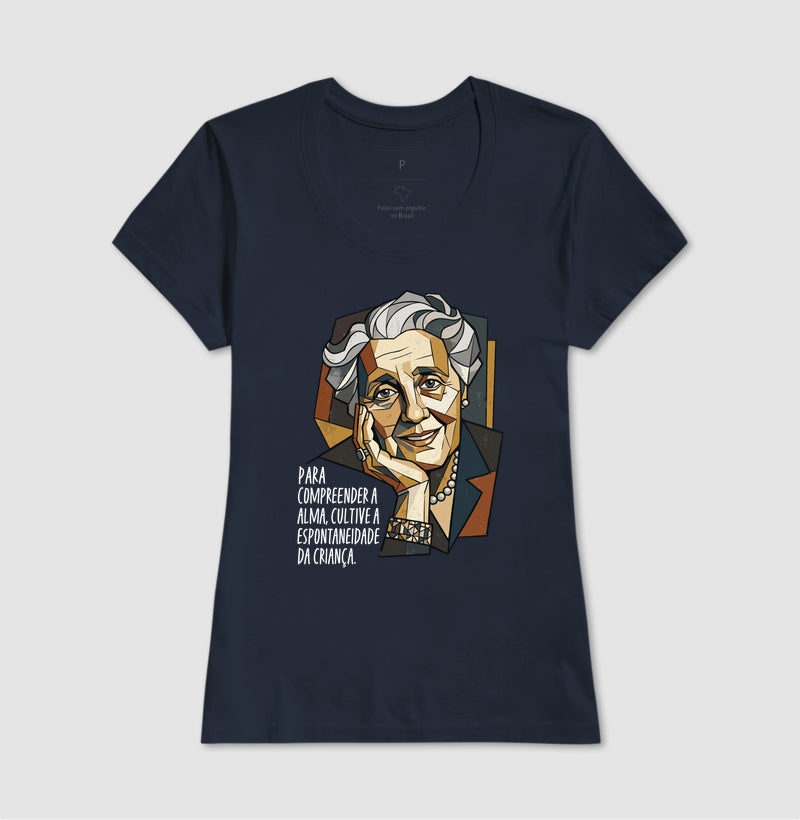 Camiseta Melanie Klein & Picasso: A Alma e a Espontaneidade | Uma Fusão de Gênios