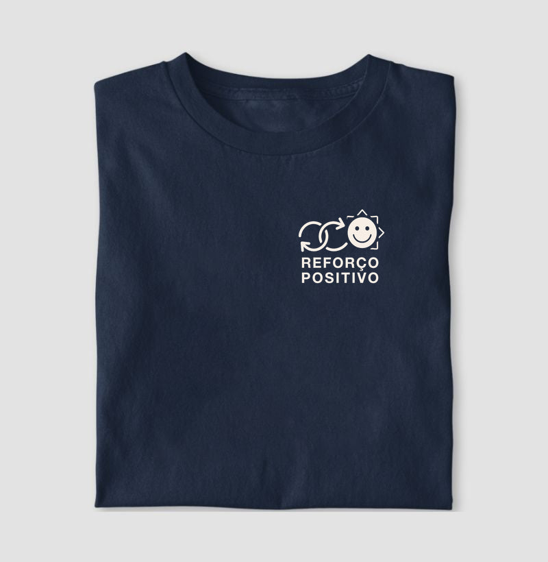 Camiseta Behaviorismo Skinner - Reforço Positivo | Ilustração Line Art