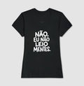 Camiseta "Não Leio Mentes" | Humor & Ironia para Psicólogos e Psicanalistas