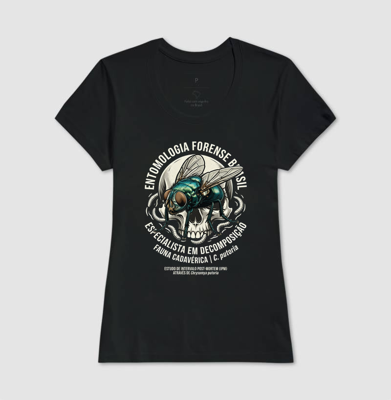 Camiseta "Entomologia Forense" | C. putoria - Especialista