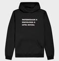 Hoodie Moletom Crítica "Paternidade, Psicologia e Práxis" | O Afeto como Revolução