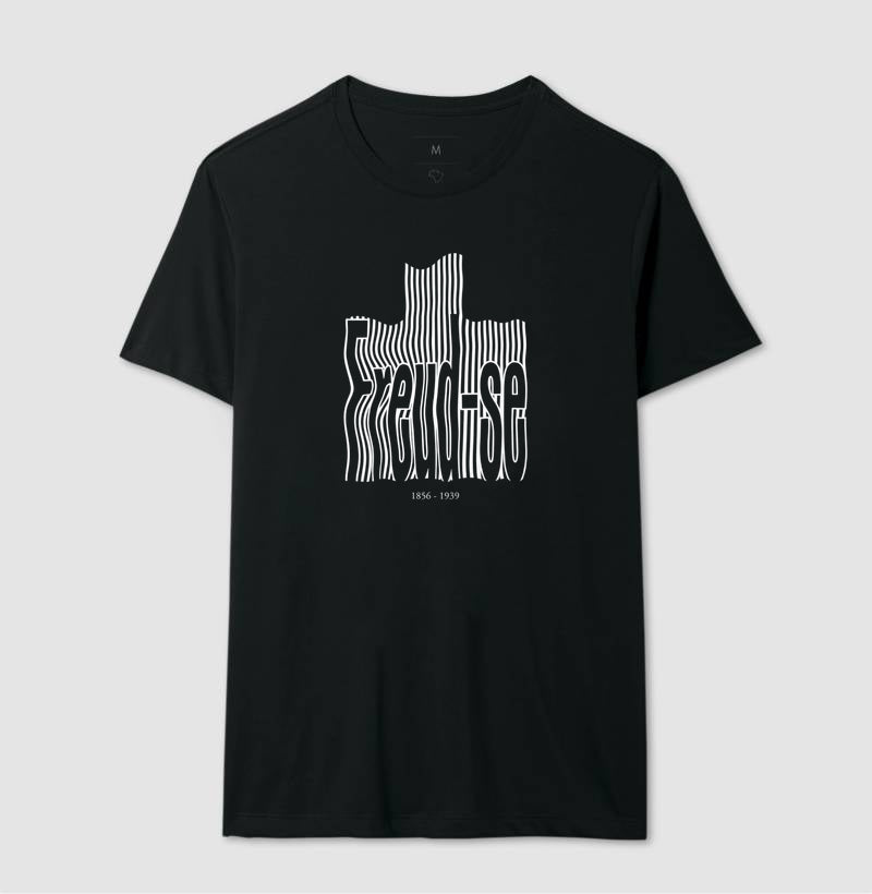 Camiseta Psicanálise "Freud-se" | Sigmund Freud & Op-Art Streetwear