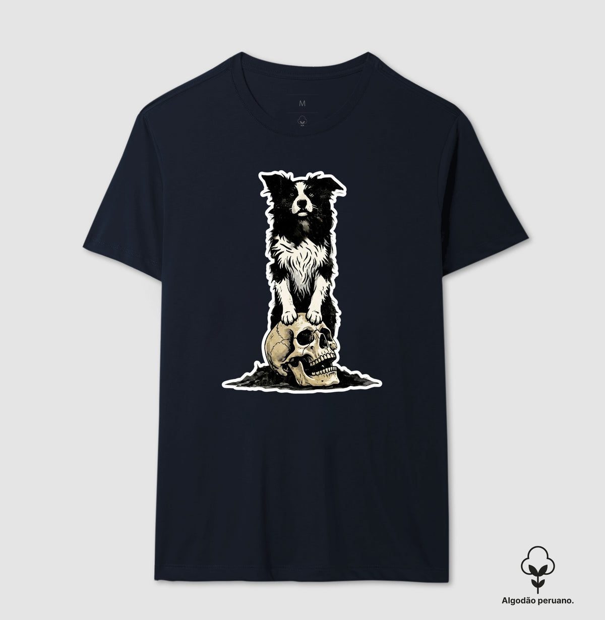 Camiseta Algodão Peruano "Cão Legista" | K9 Cadáver & Antropologia Forense