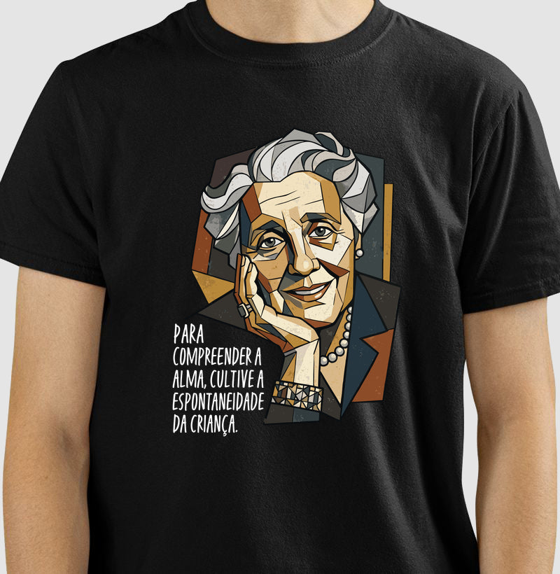 Camiseta Melanie Klein & Picasso: A Alma e a Espontaneidade | Uma Fusão de Gênios