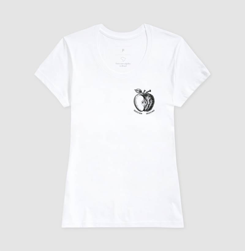 Camiseta Psicanálise Melanie Klein - Objeto Bom & Objeto Mau (Cisão) | Ilustração Clássica