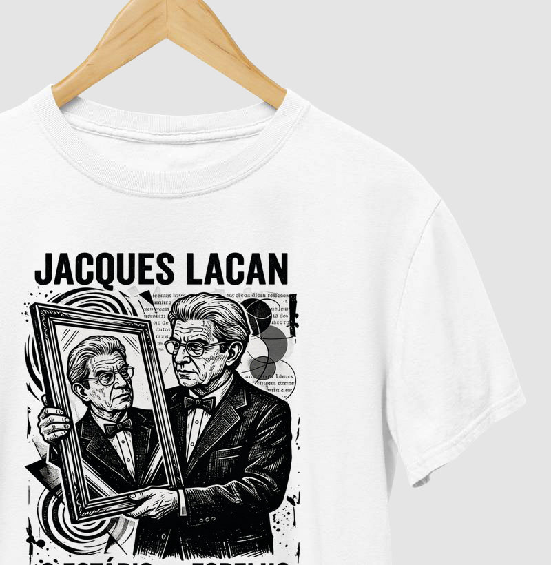 Camiseta O Estádio do Espelho | Jacques Lacan