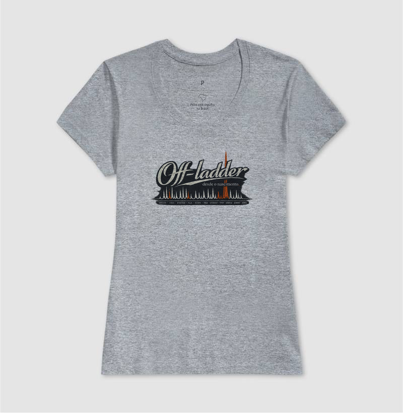 Camiseta Genética Forense "Off-Ladder Desde o Nascimento" | Fora do Padrão