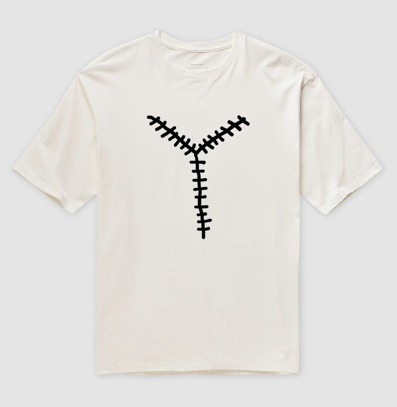 Camiseta  Oversized Forense - A Incisão em Y (Medicina Legal) | Minimalista Dark