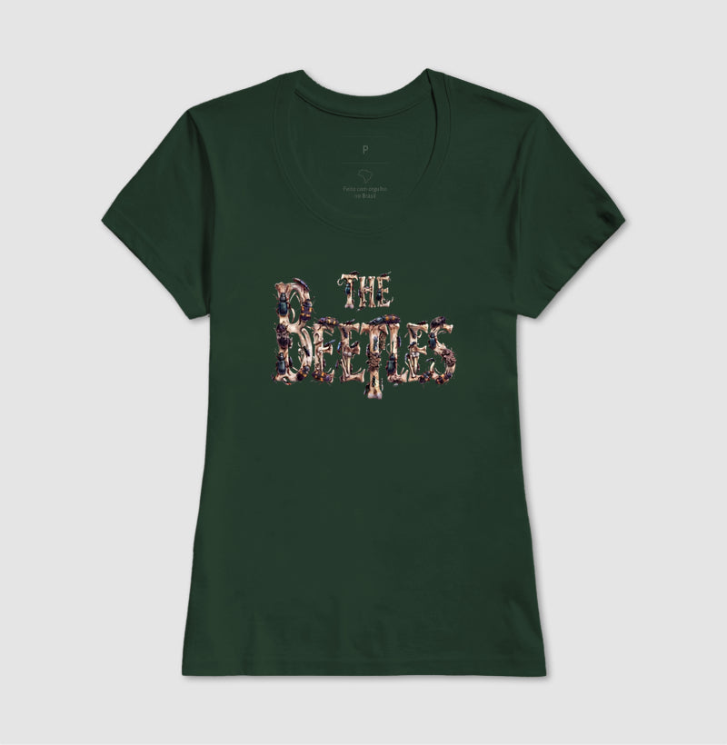 Camiseta Entomologia Forense "The Beetles" | Coleópteros & Rock 'n' Roll