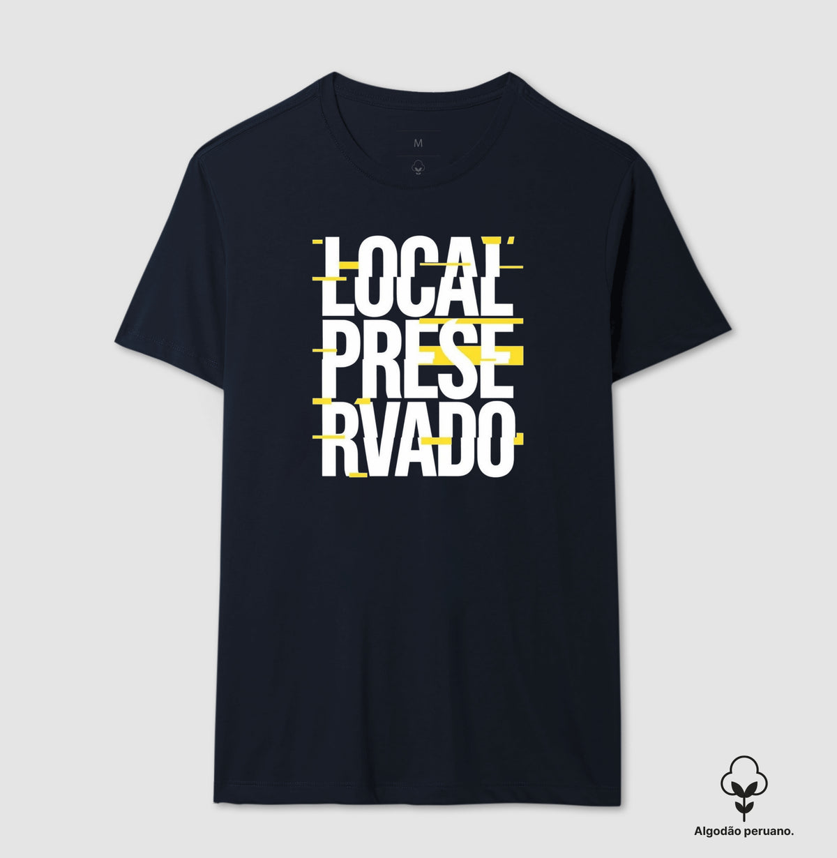 Camiseta Algodão Peruano "Local Preservado" | Perícia Criminal & Estilo Urbano