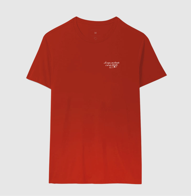 Camiseta Psicanálise Freud - Um Charuto é Só Um Charuto | Minimalista