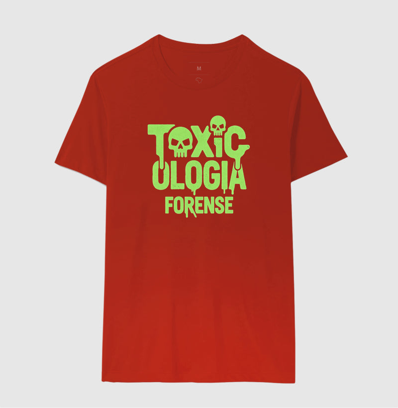 Camiseta Toxicologia Forense | O Veneno Está na Dose (Acid Style)