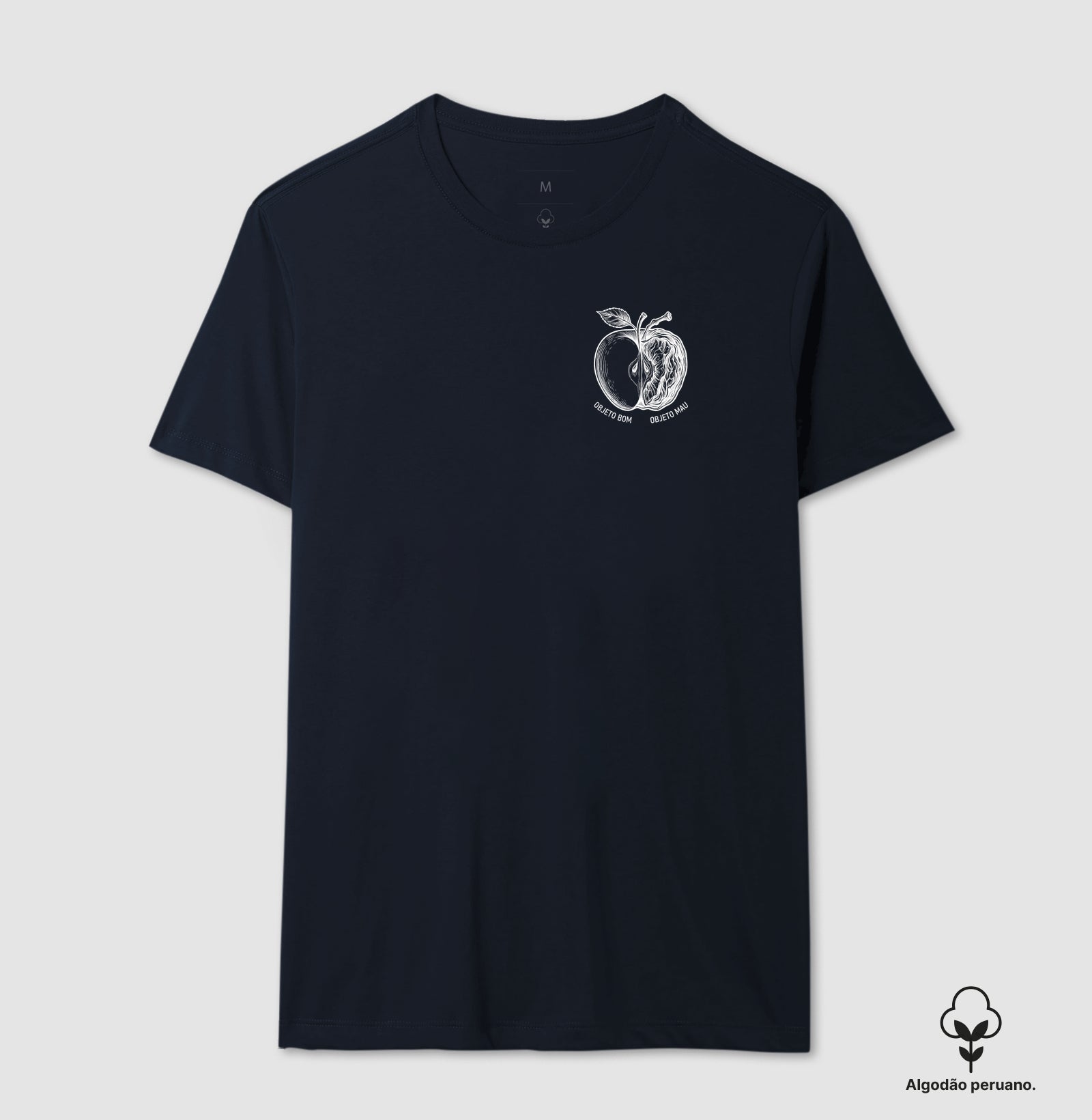 Camiseta Algodão Peruano Psicanálise Melanie Klein - Objeto Bom & Objeto Mau (Cisão) | Ilustração Clássica