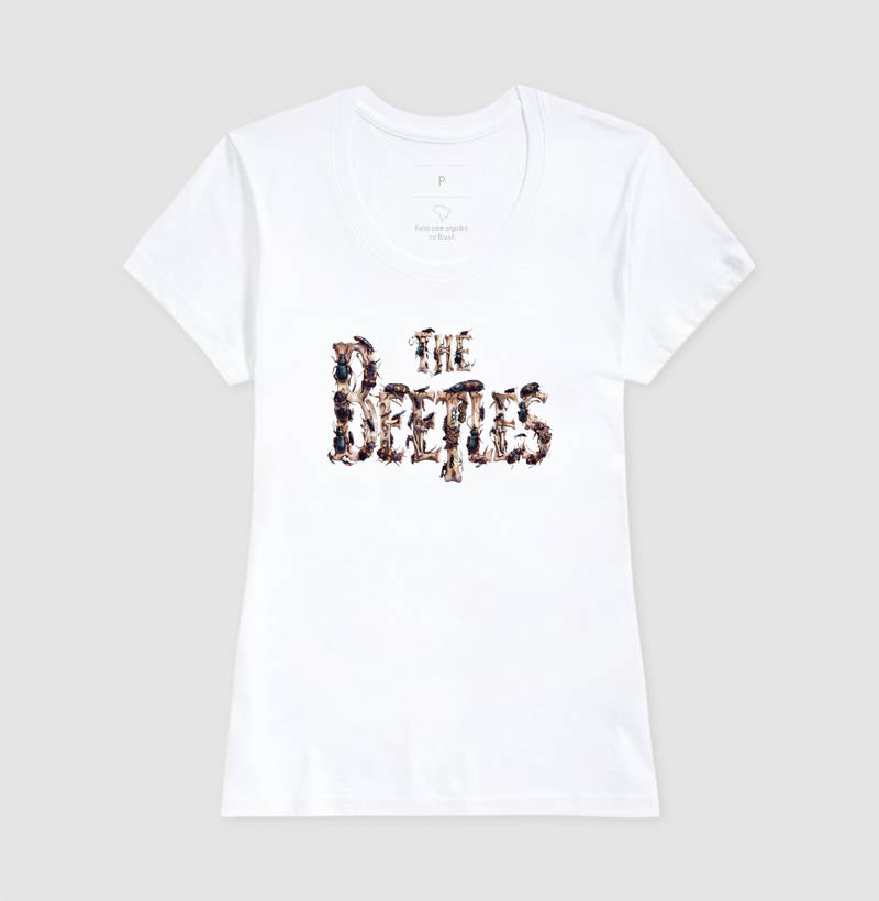 Camiseta Entomologia Forense "The Beetles" | Coleópteros & Rock 'n' Roll