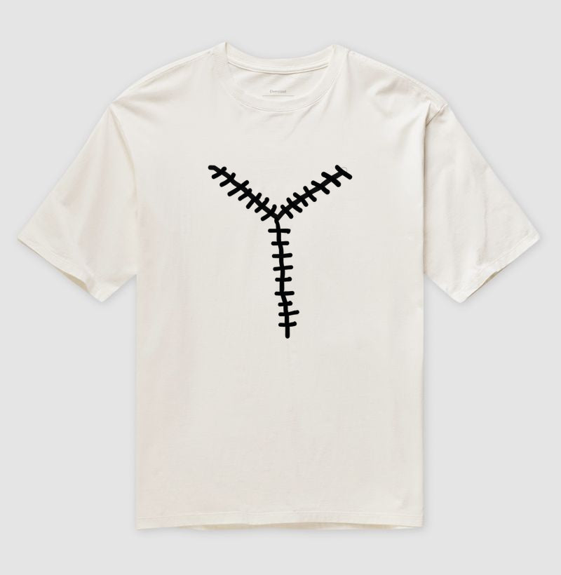Camiseta  Oversized Forense - A Incisão em Y (Medicina Legal) | Minimalista Dark