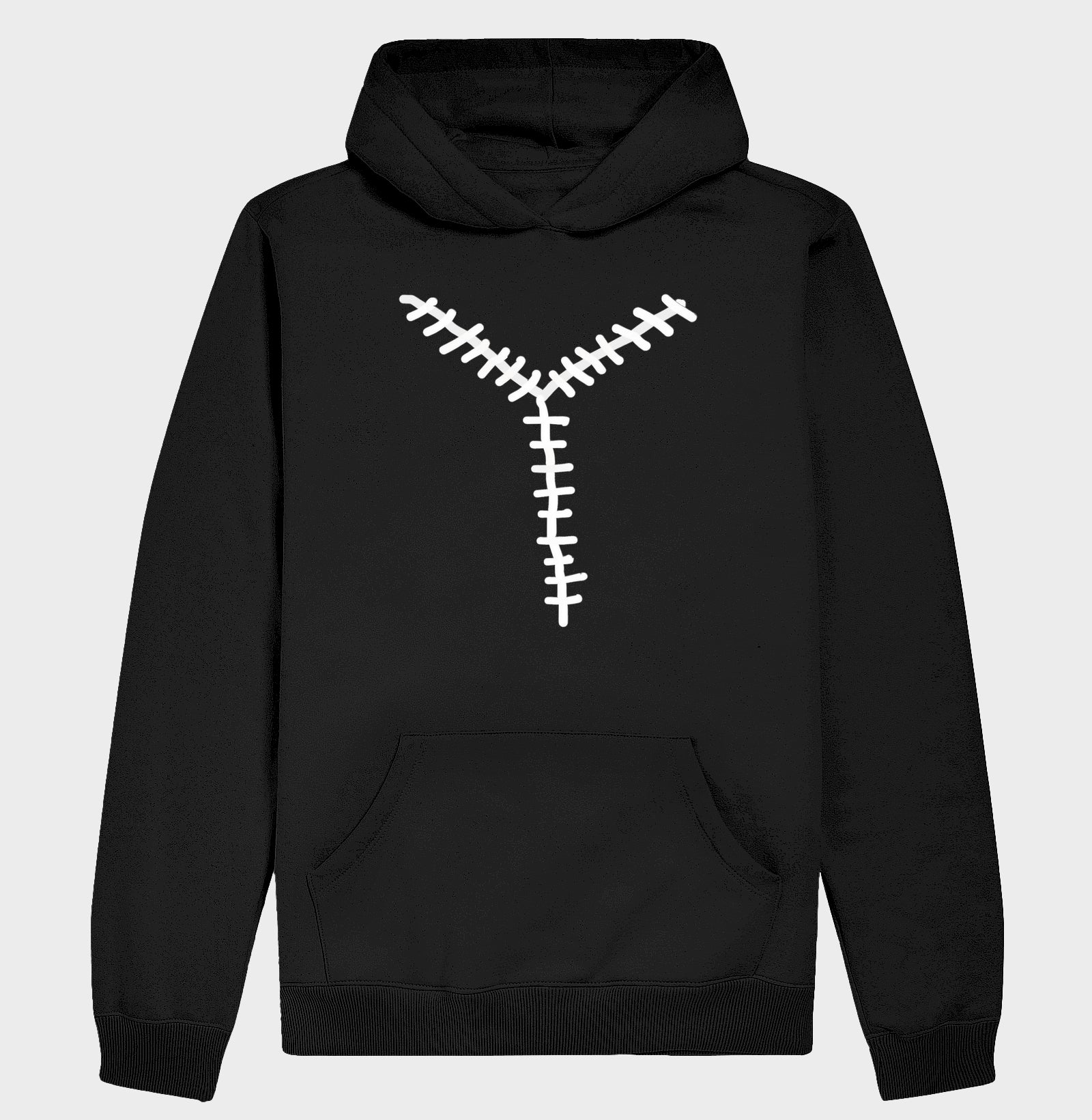 Hoodie Moletom Forense - A Incisão em Y (Medicina Legal) | Minimalista Dark