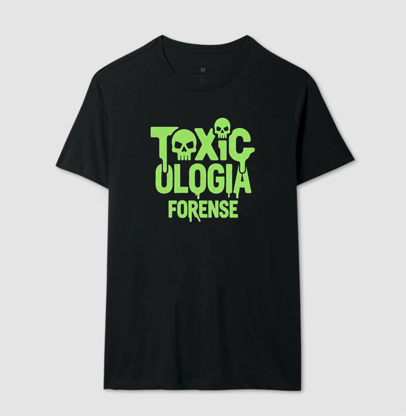 Camiseta Toxicologia Forense | O Veneno Está na Dose (Acid Style)
