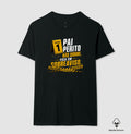 Camiseta Algodão Peruano Criminalística "Pai Perito Não Dorme" | O Herói do Sobreaviso