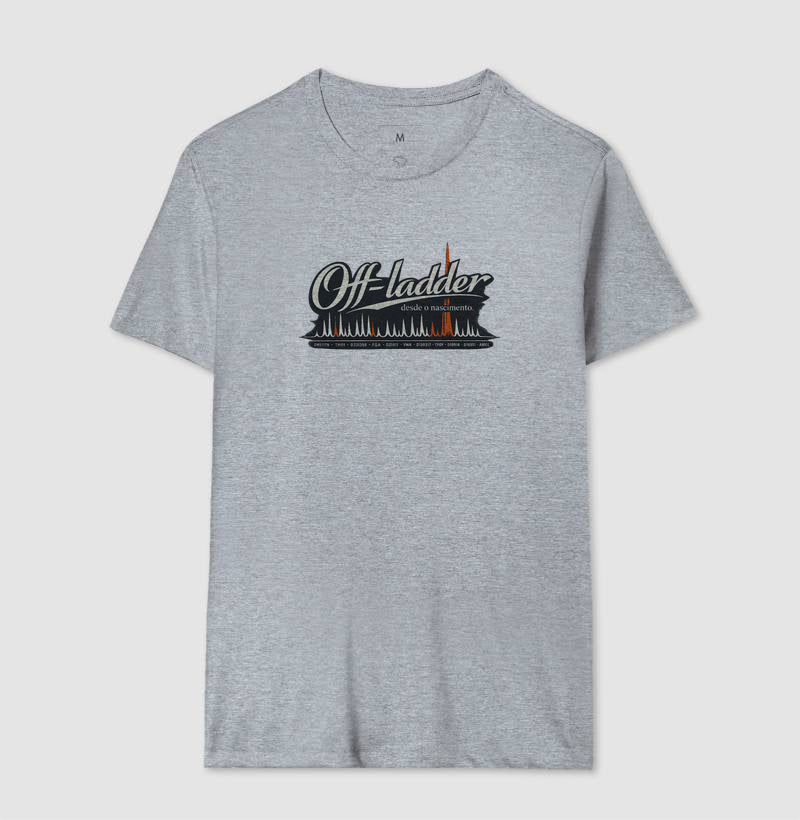 Camiseta Genética Forense "Off-Ladder Desde o Nascimento" | Fora do Padrão