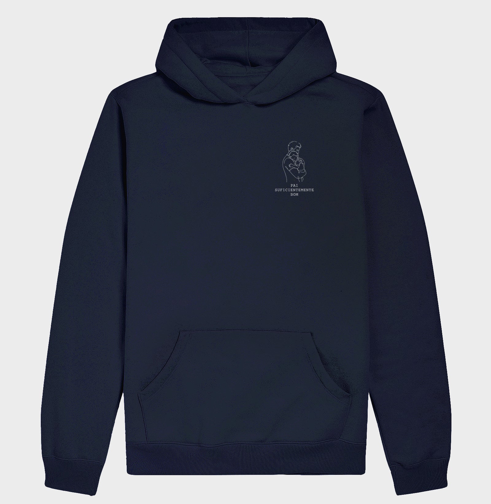 Hoddie Moletom Psicanálise Winnicott - Pai Suficientemente Bom | Line Art
