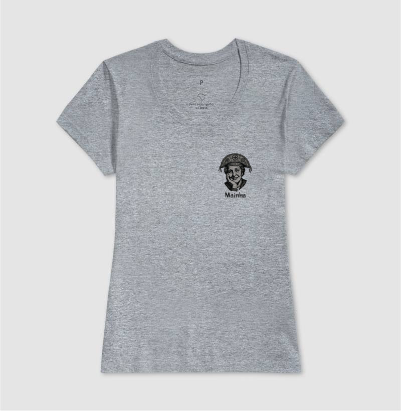 Camiseta Psicanálise Melanie Klein "Mainha" Cangaceira | Pocket Print