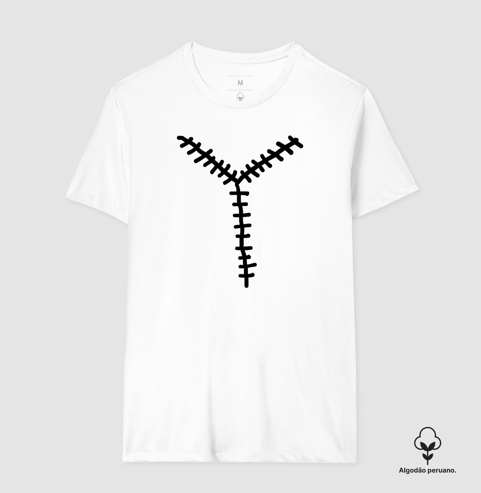 Camiseta Algodão Peruano Forense - A Incisão em Y (Medicina Legal) | Minimalista Dark