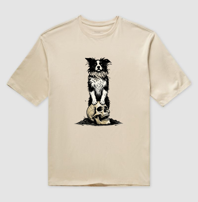 Camiseta Oversized "Cão Legista" | K9 Cadáver & Antropologia Forense