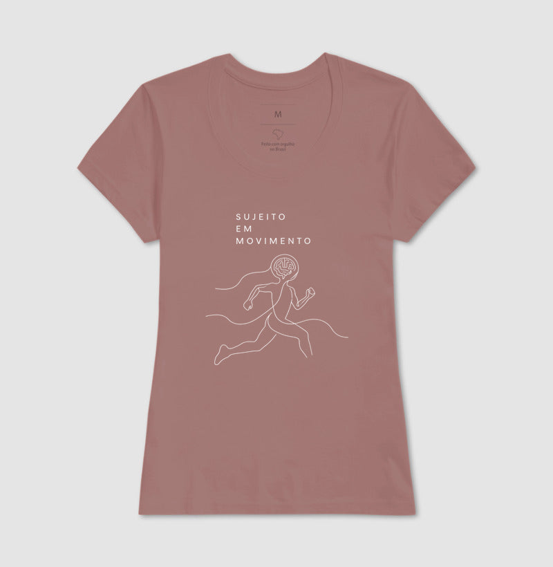 Camiseta "Sujeito em Movimento" | Mente e Corpo