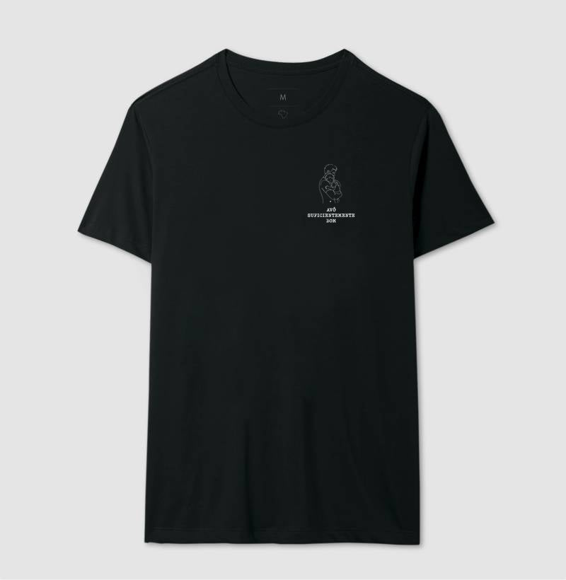 Camiseta Psicanálise Winnicott - Avô Suficientemente Bom | Line Art