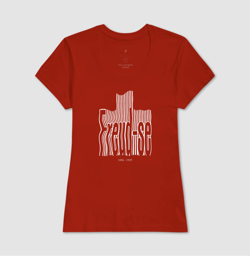 Camiseta Psicanálise "Freud-se" | Sigmund Freud & Op-Art Streetwear