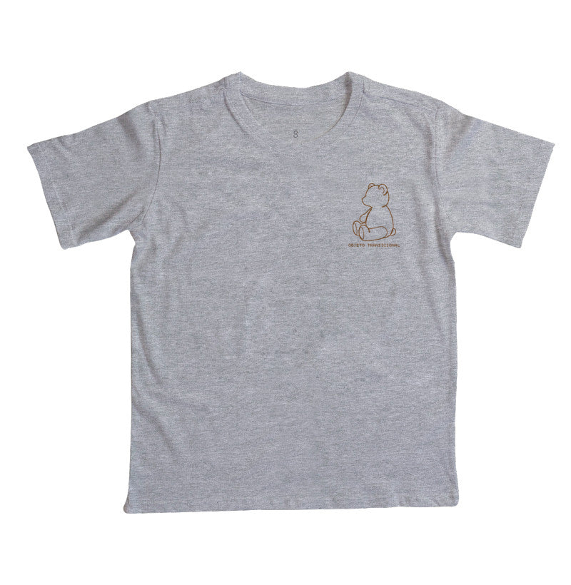 Camiseta Infantil Psicanálise Winnicott - Objeto Transicional | Minimalista