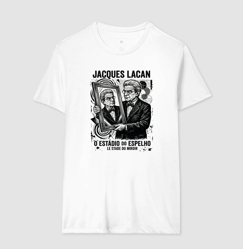 Camiseta O Estádio do Espelho | Jacques Lacan