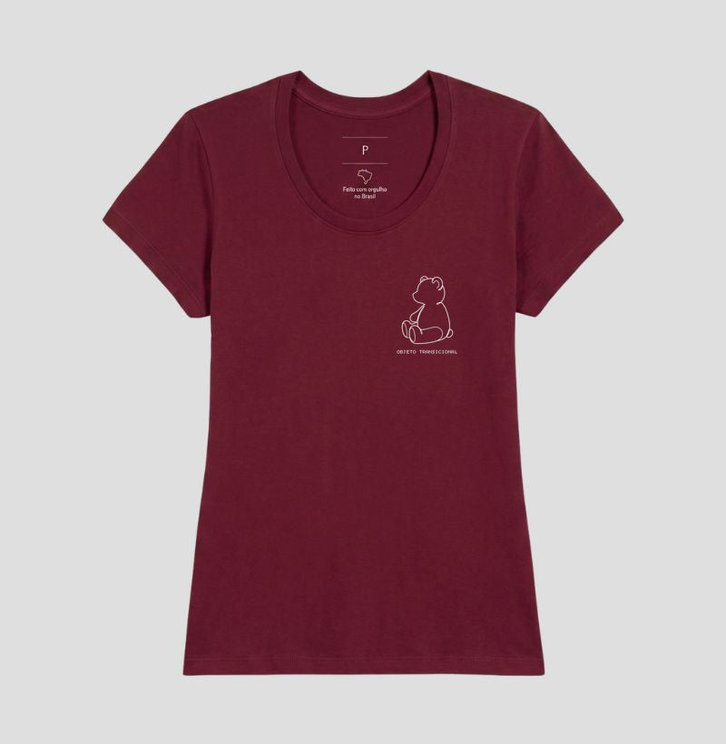 Camiseta Psicanálise Winnicott - Objeto Transicional | Minimalista