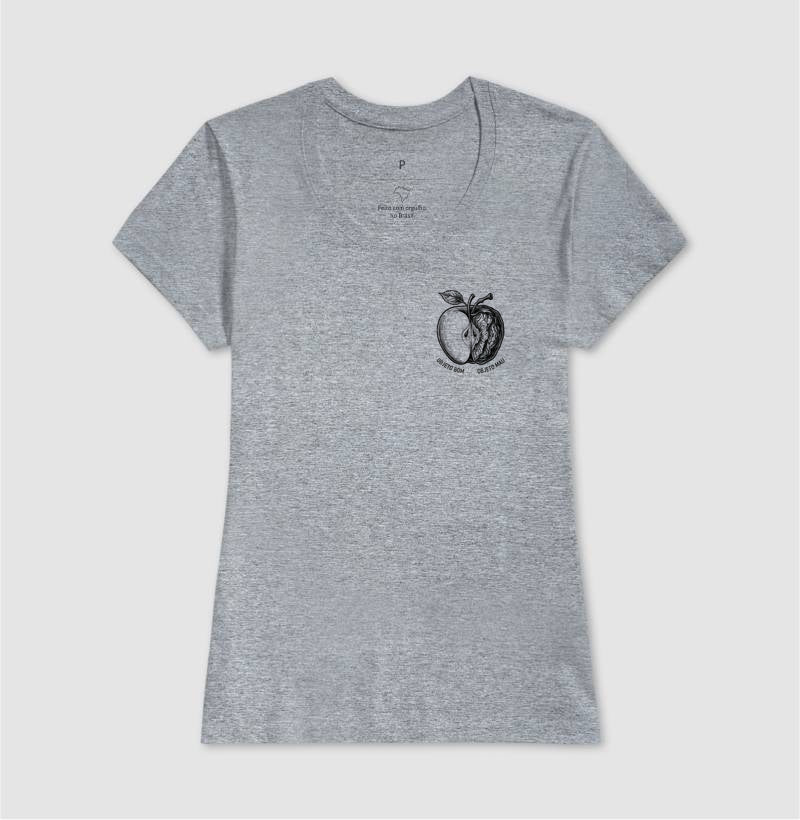 Camiseta Psicanálise Melanie Klein - Objeto Bom & Objeto Mau (Cisão) | Ilustração Clássica