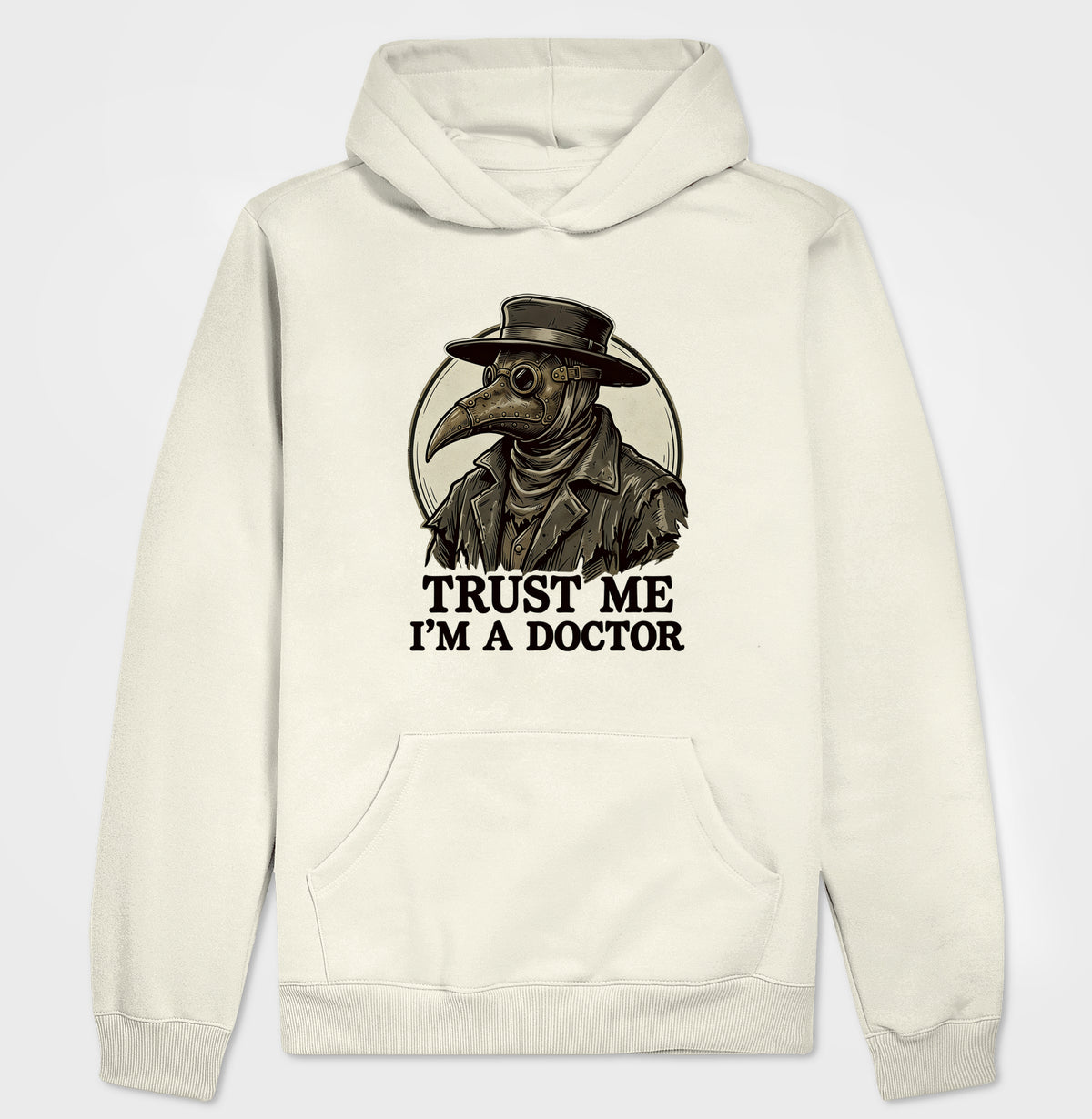 Hoodie Moletom Medicina Legal "Plague Doctor" | O Último Diagnóstico