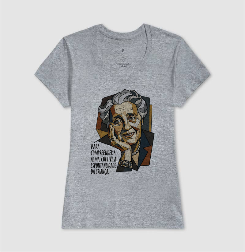 Camiseta Melanie Klein & Picasso: A Alma e a Espontaneidade | Uma Fusão de Gênios