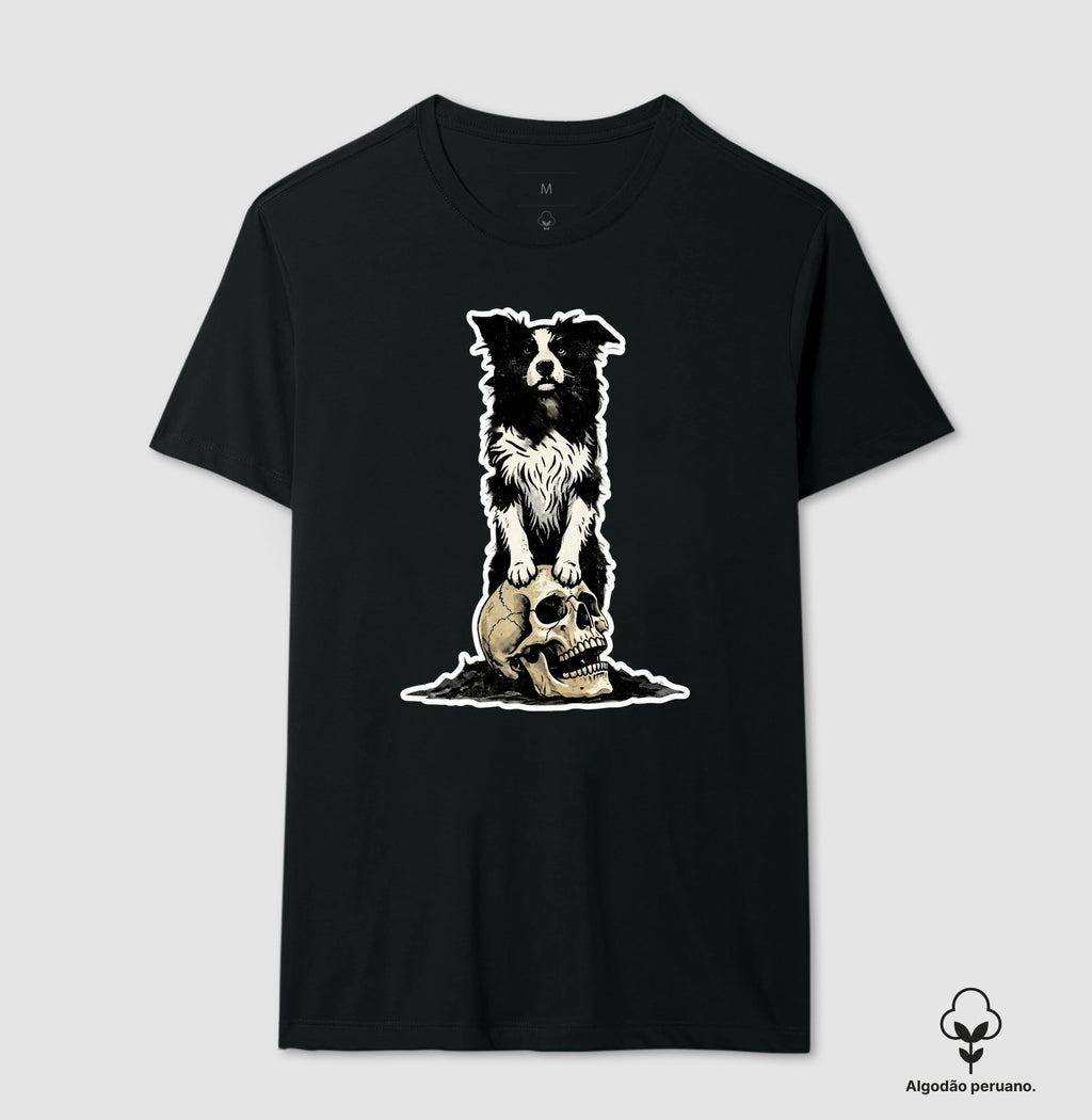 Camiseta Algodão Peruano "Cão Legista" | K9 Cadáver & Antropologia Forense